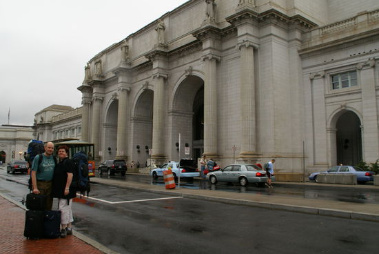 An der Union Station in Washington