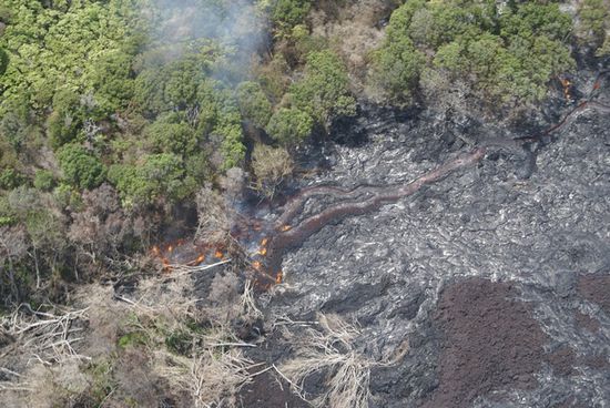 Lavafluss