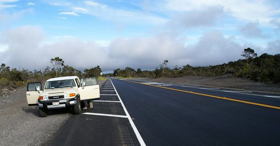 Wiedermal hinter dem Auto umziehen-lange Sachen waren angesagt!