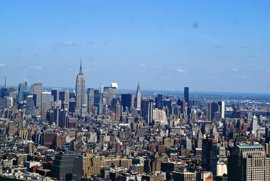 Blick aus dem Helicopter