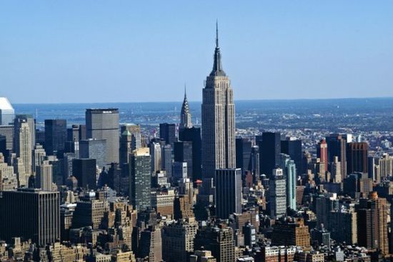 Manhattan Downtown mit Empire State Building