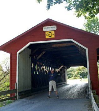 Lebensmotto: siehe New Hampshire Schild!
