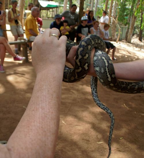 Da war ich echt tapfer...