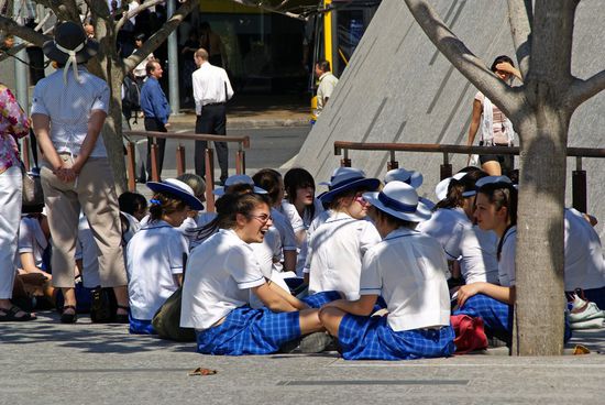 Ein kleiner Blick auf die Schuluniform