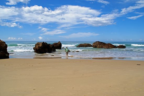 Das Wasser eiskalt !!!