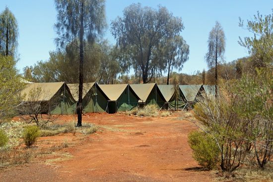 ein Campground im Outback