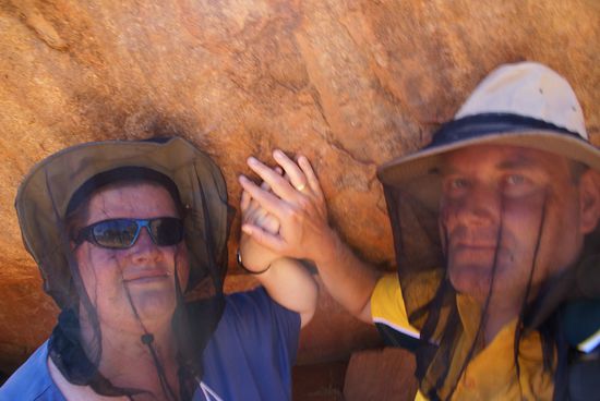 Wir berühren den Uluru !!!