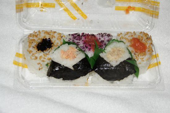 Unser 1. Sushi