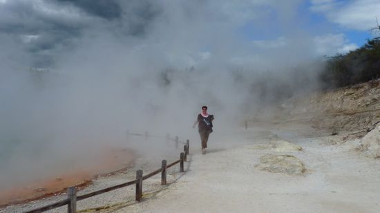 Die Frau, die aus dem Nebel kam...