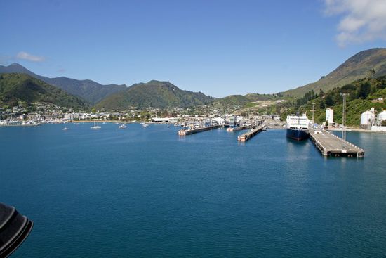 Ankunft in Picton