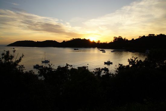 Sonnenaufgang über SI
