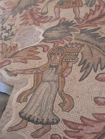 Mosaiken am Berg Nebo