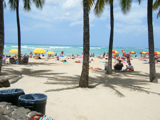 und ab geht's an den Strand