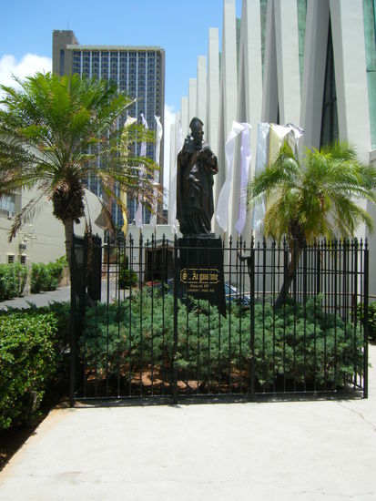 Die einzige katholische Kirche auf Hawaii (St.Augustine).