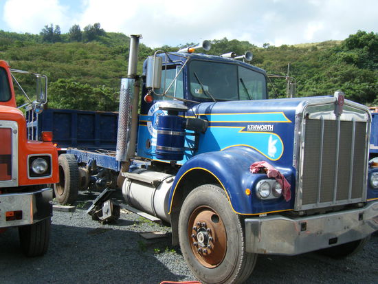 das is einer der trucks meiner gastfamilie. die haben so ne art truck-werkstatt und fahren auch trucks.