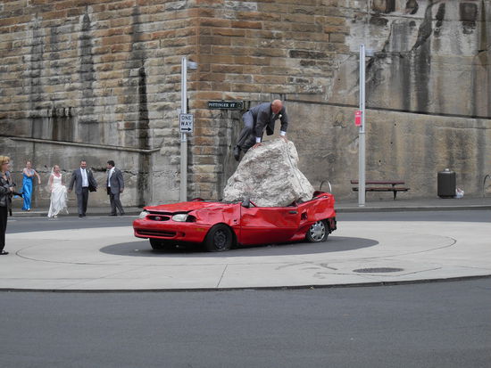 Das liebe ich einfach, es steht in der Naehe von the rocks