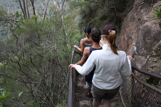 Da gings erstmal runter