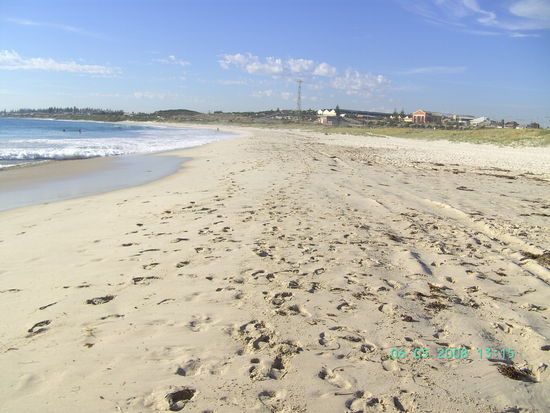 Der tolle Strand von Freemantl