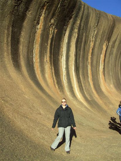 Wave Rock! Es war so kalt!