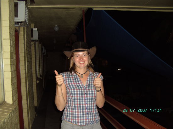 Kommt leider auf dem Bild nicht so raus aber ich hab jetzt brauen Haare