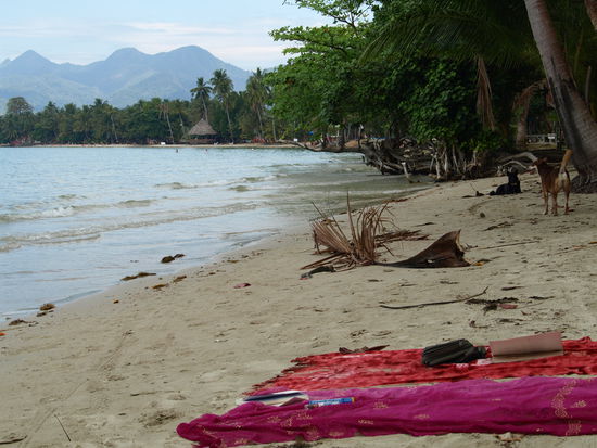 Grosser Sandkasten hier bei Flut...