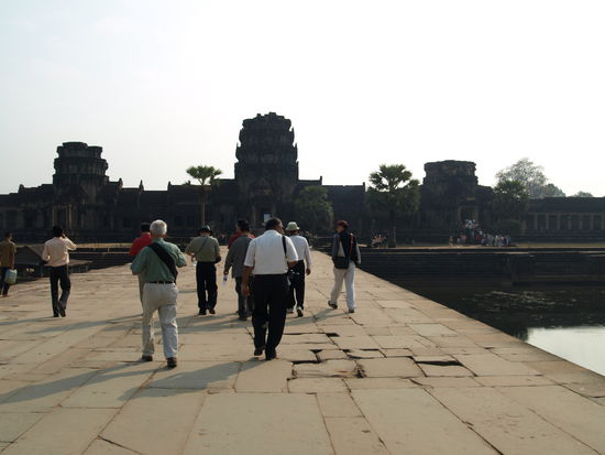 Zugang zu Angkor Wat