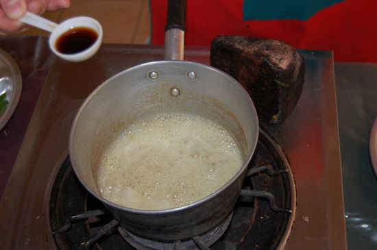 Stefans scharfes grünes Curry.