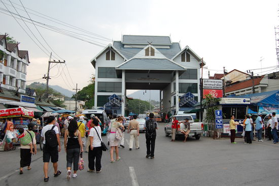 Die Grenze zu Myanmar.