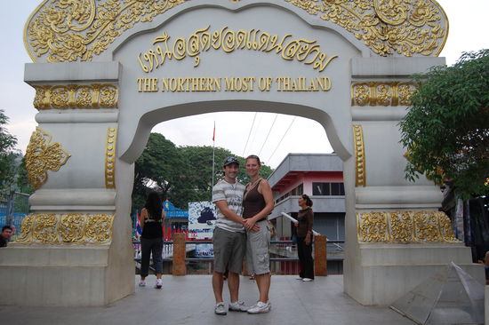 Der nördlichste Punkt Thailands.