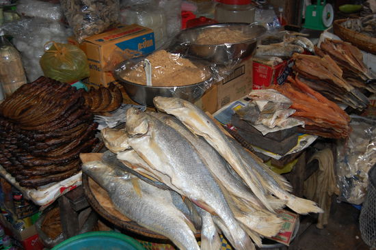 Hmmm, "gut riechender" getrockneter Fisch.