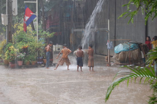 Doch die Kinder hatten ihren Spaß...