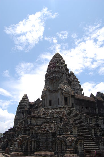 Gopuram im Kreuzgang.