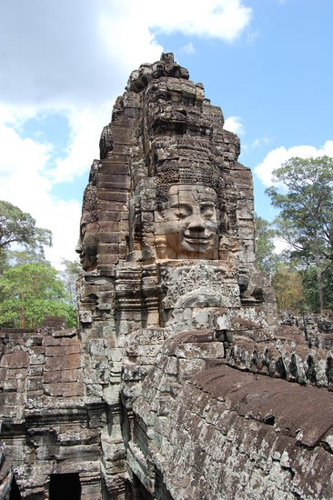 Das geheimnisvolle Lächeln von Angkor.