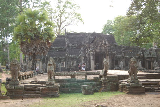 Der Eingang zum Banteay Kdei.