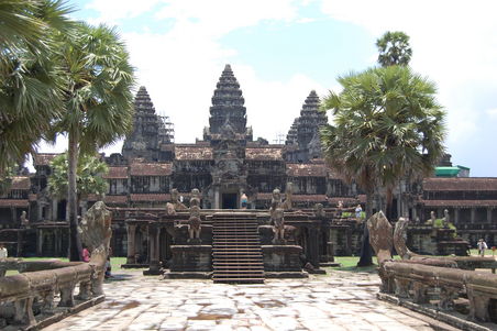 Das wohl berühmteste Bauwerk von Angkor Wat.