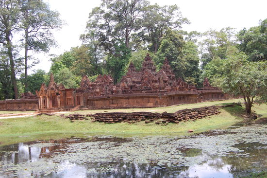 Der innere Bereich des Tempelareals.