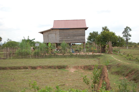 Unterwegs im zum nächsten Tempel "Banteay Samré".