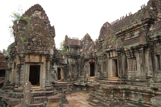 In der Tempelanlage Banteay Samré.