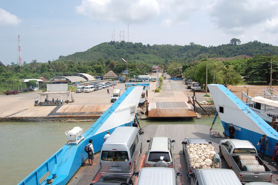 Zurück auf dem Festland.