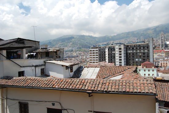 Blick von unserem Balkon