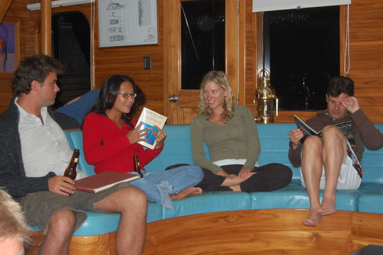 Von links nach rechts:
Carlo+Tai und Julia+Lance