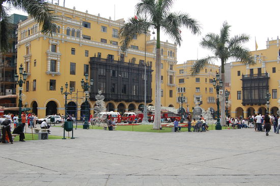 Rund um die Plaza de Armas ist es eigentlich ganz nett.