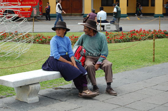 Ein peruanisches Paar