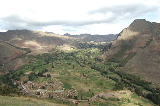 Ausblick auf das Tal.