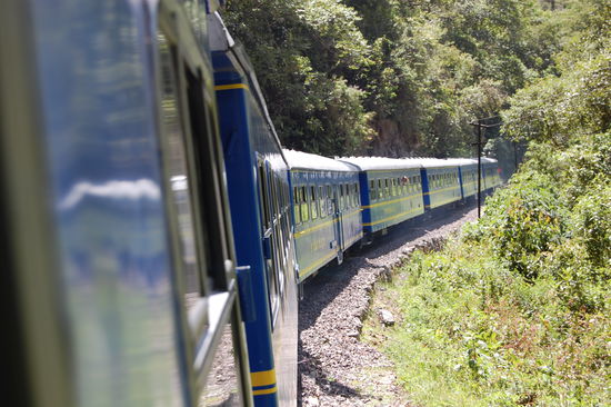 Der Machu Picchu Zug.