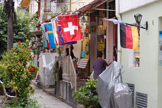 Unser Hostel in Rio "Girl from Ipanema"
