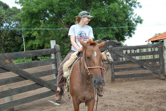 Danach tat uns der Popo schon ein bisschen weh.