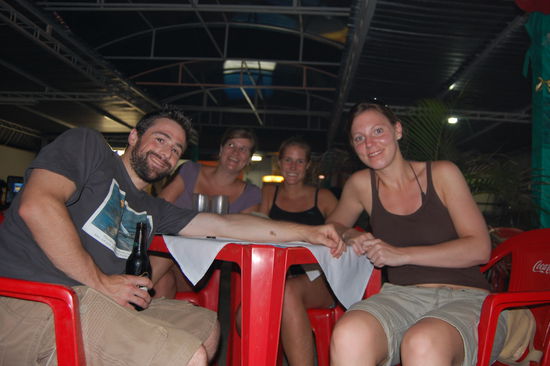 Hier unser Weihnachtsteam *Feliz Natal*
Stefan, Maren, Annika und ich