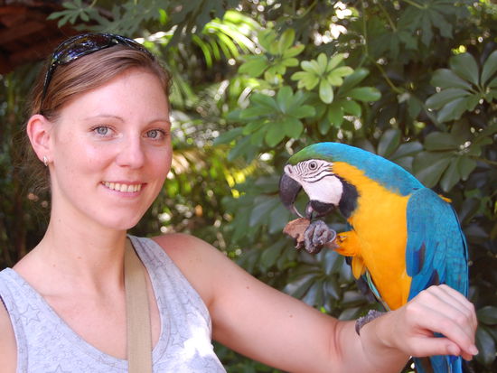 Und am Schluss hatte ich auch noch einen auf dem Arm.