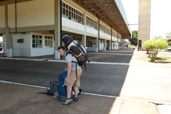 An der brasilianischen Grenze.